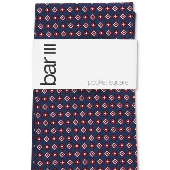 Bar III Men's Icon Neat Pocket Square - Picture 1 of 6